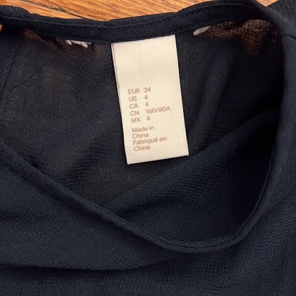 NWOT navy blue Dress size 4 - Picture 6 of 6